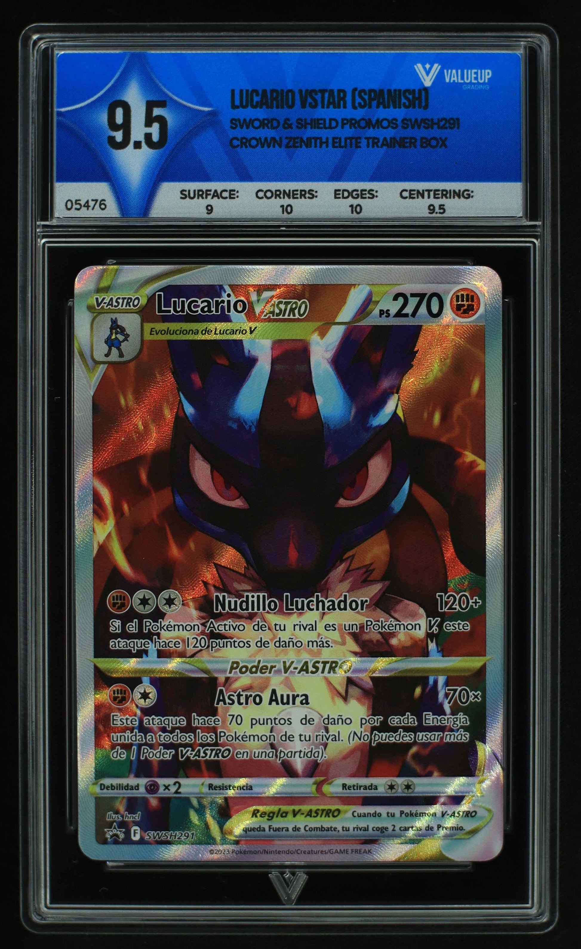 05476 LUCARIO VSTAR (SPANISH) - ValueUp