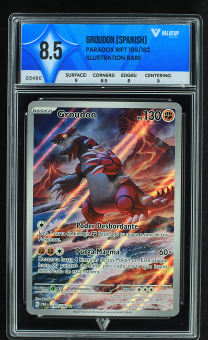 05490 GROUDON (SPANISH) - ValueUp