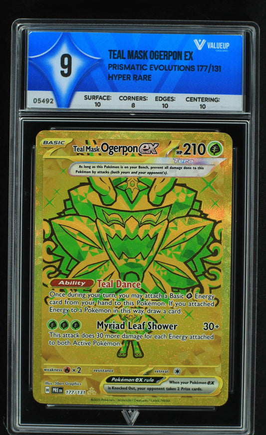 05492 TEAL MASK OGERPON EX - ValueUp