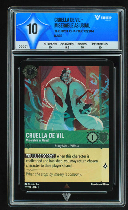 05561 CRUELLA DE VIL - MISERABLE AS USUAL - ValueUp