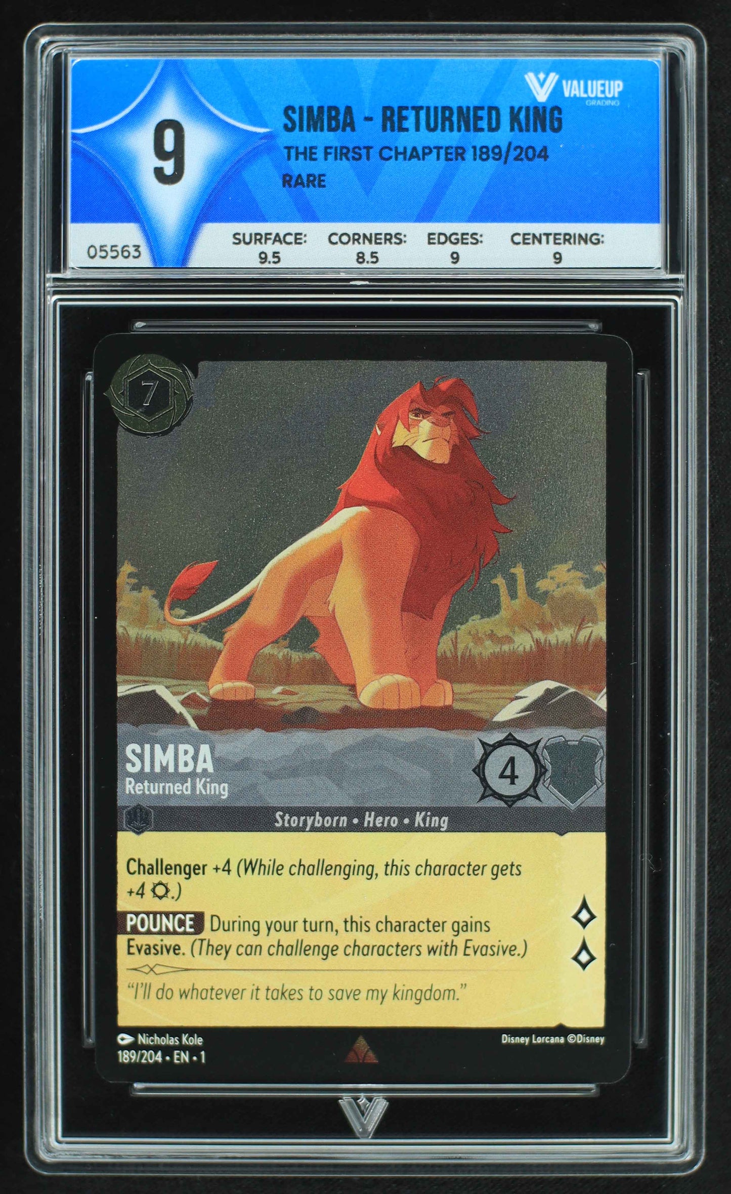05563 SIMBA - RETURNED KING - ValueUp