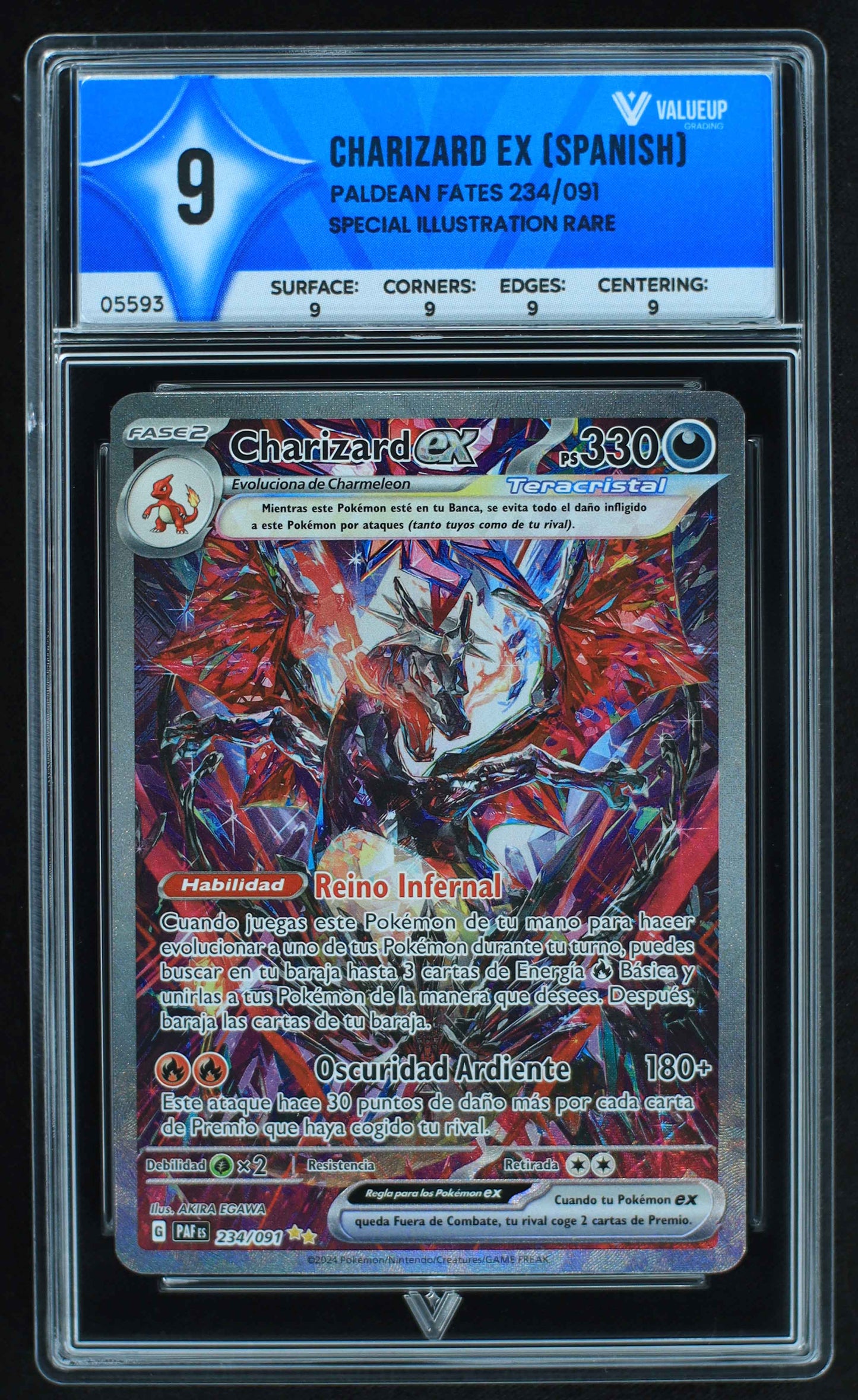 05593 CHARIZARD EX (SPANISH) - ValueUp