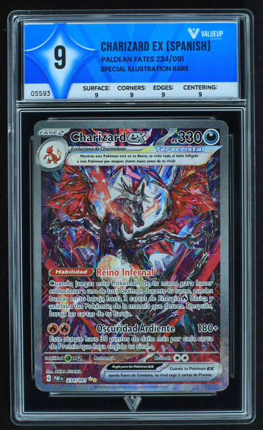 05593 CHARIZARD EX (SPANISH) - ValueUp
