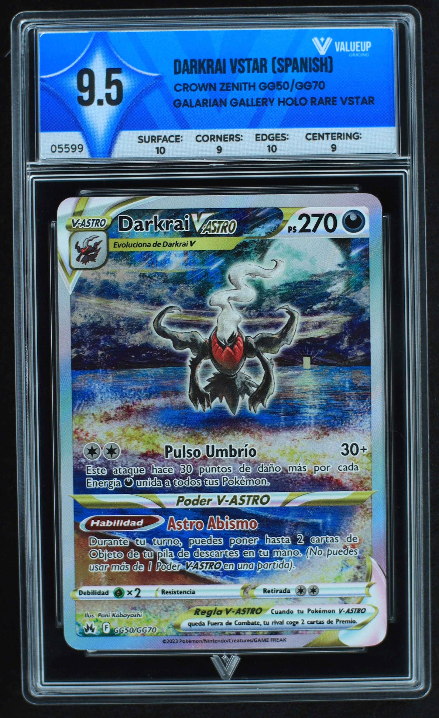 05599 DARKRAI VSTAR (SPANISH) - ValueUp