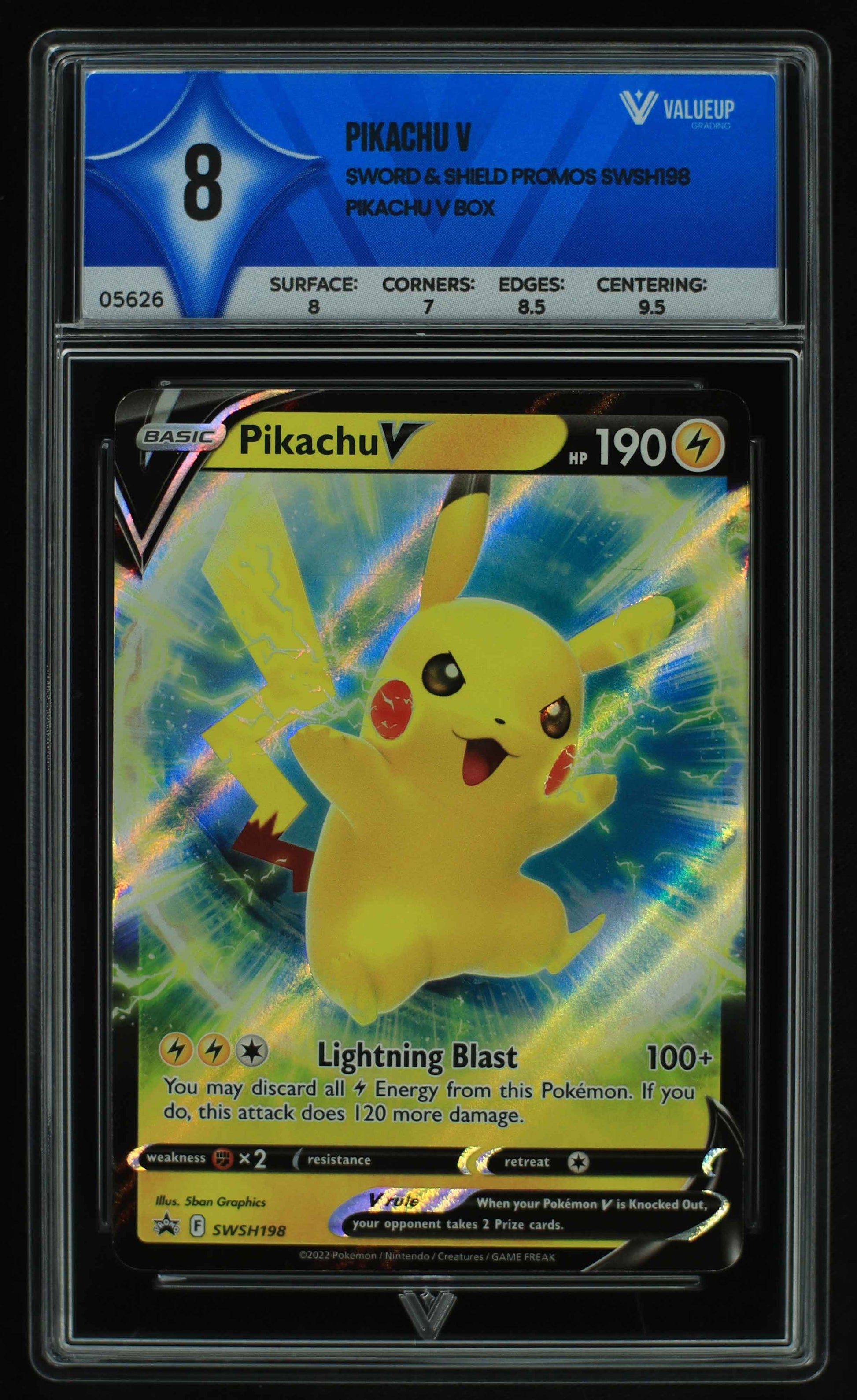 05626 PIKACHU V - ValueUp