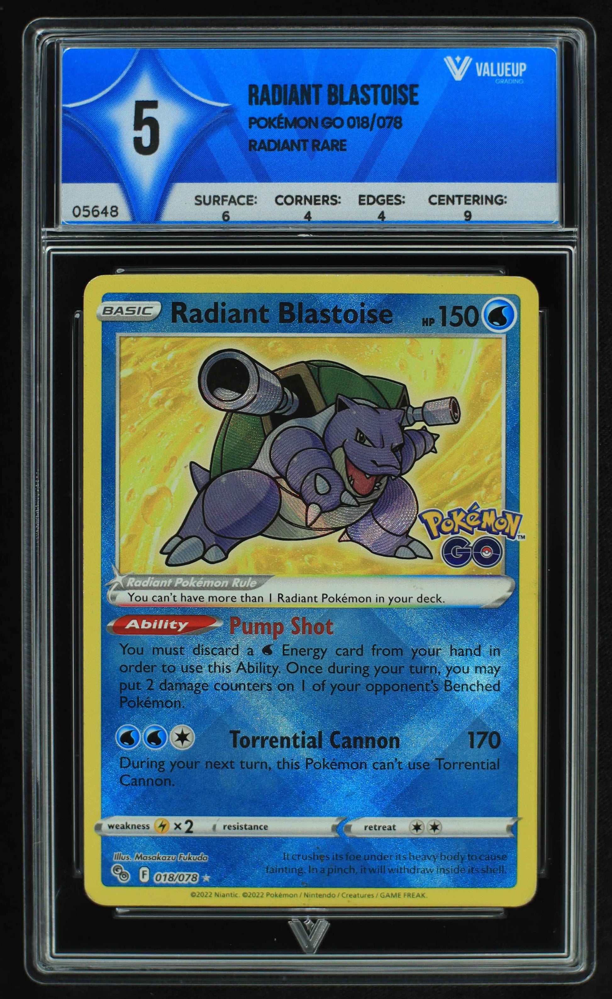 05648 RADIANT BLASTOISE - ValueUp