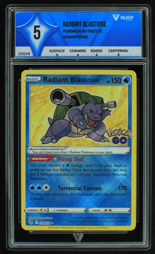 05648 RADIANT BLASTOISE - ValueUp