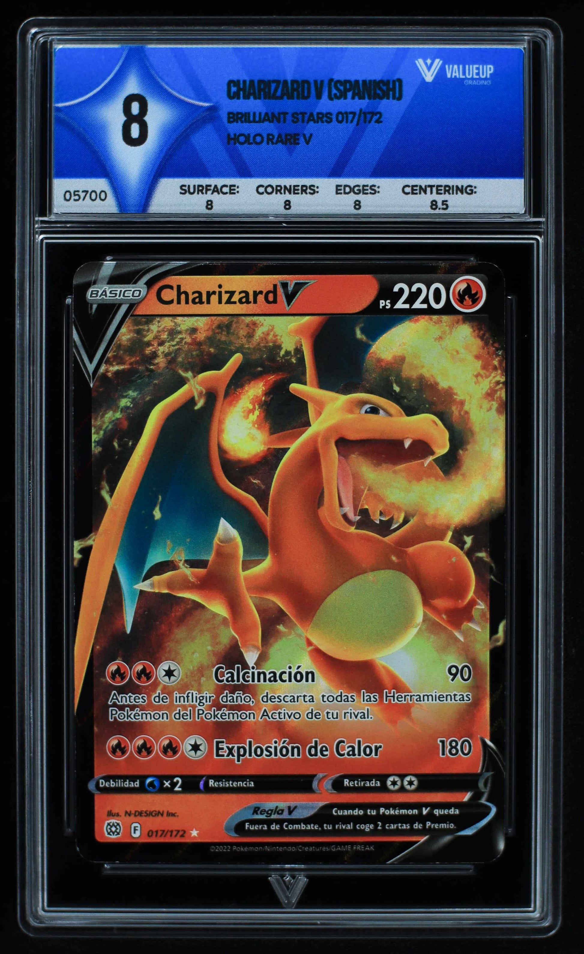 05700 CHARIZARD V (SPANISH) - ValueUp