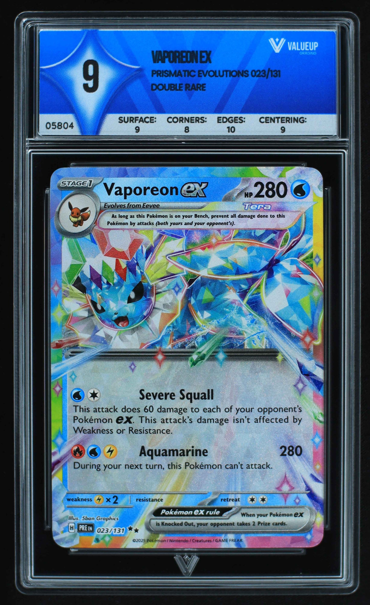 05804 VAPOREON EX - ValueUp