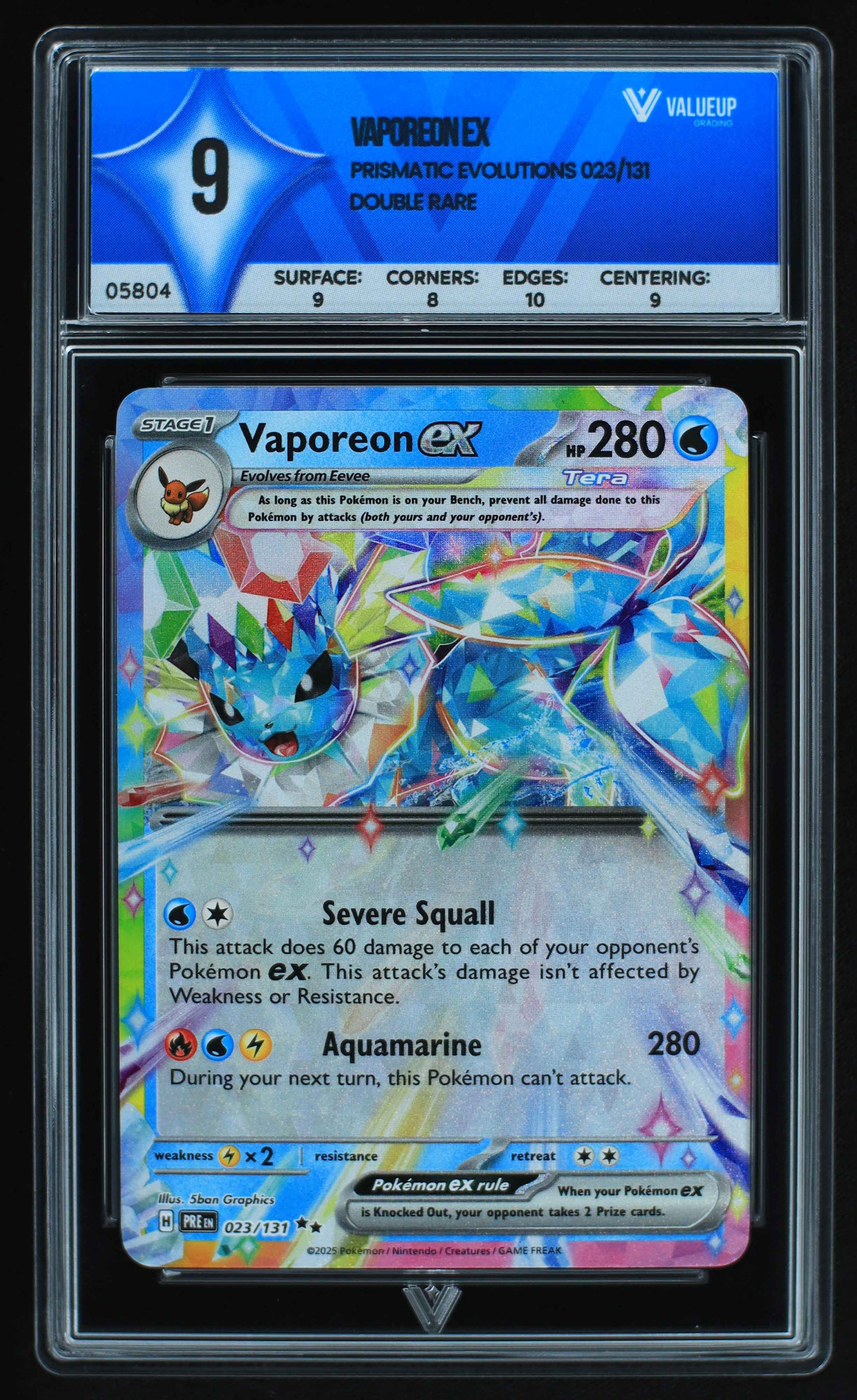 05804 VAPOREON EX - ValueUp
