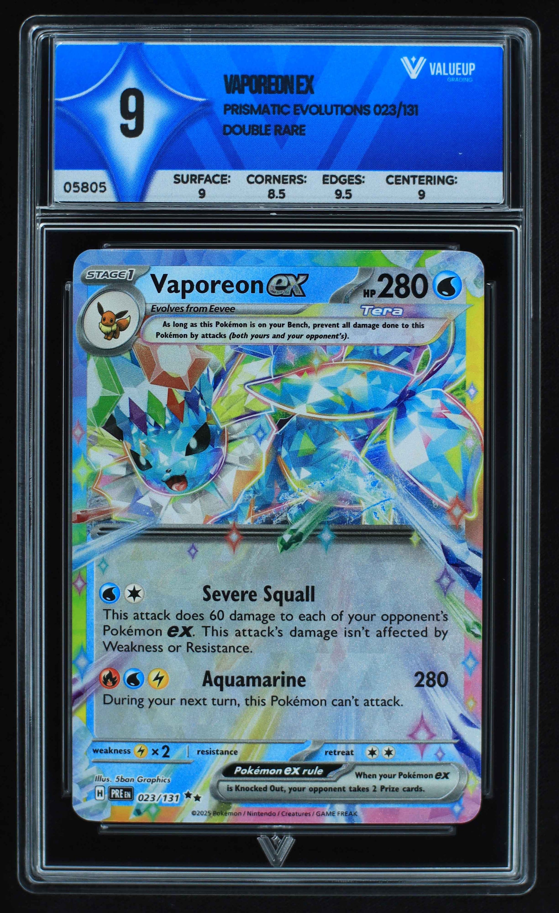 05805 VAPOREON EX - ValueUp