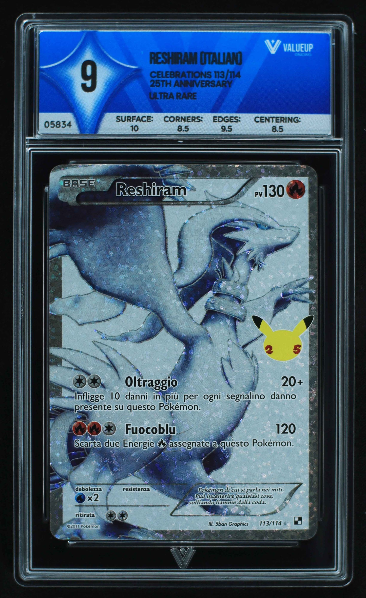 05834 RESHIRAM (ITALIAN) - ValueUp
