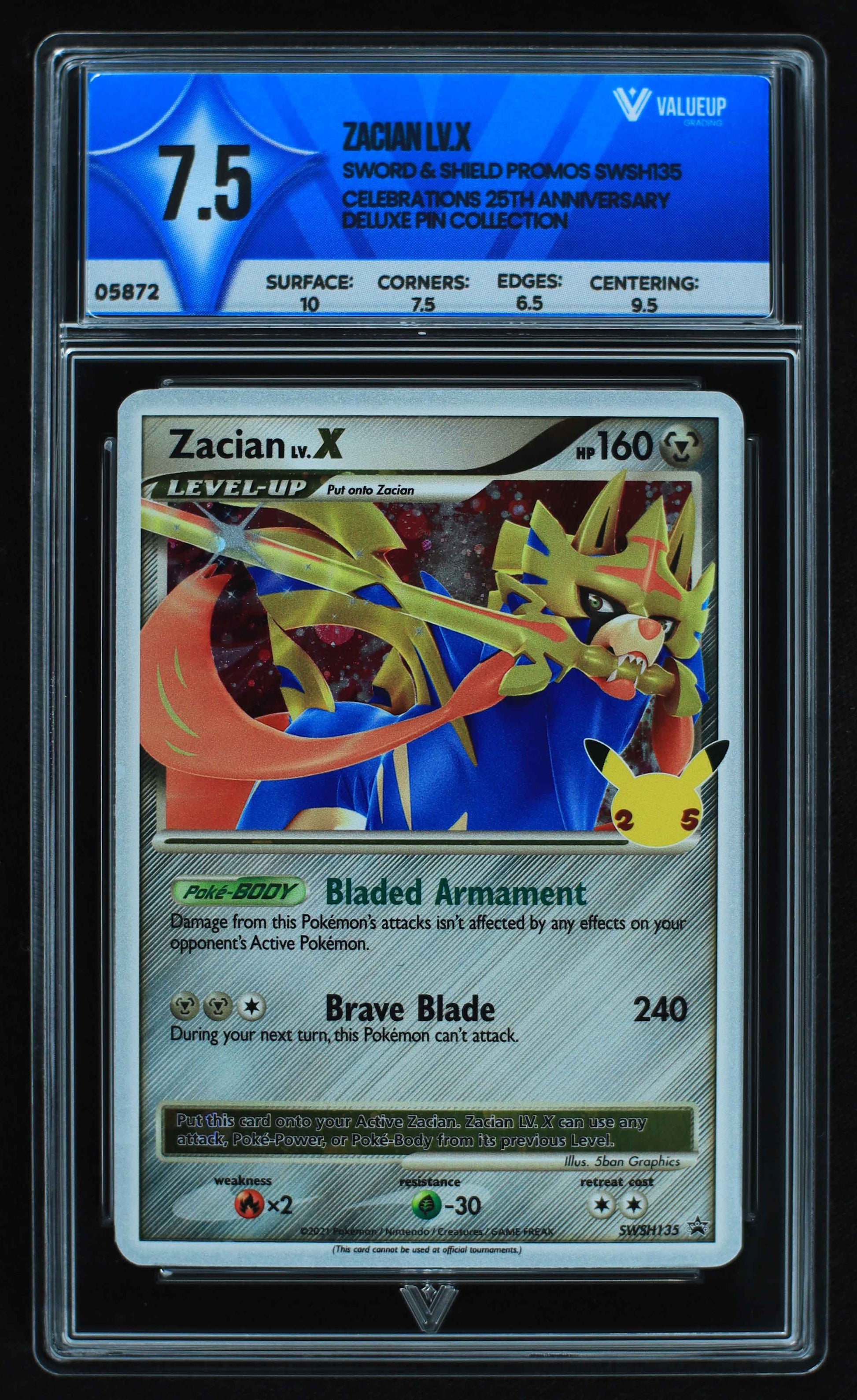 05872 ZACIAN LV.X - ValueUp