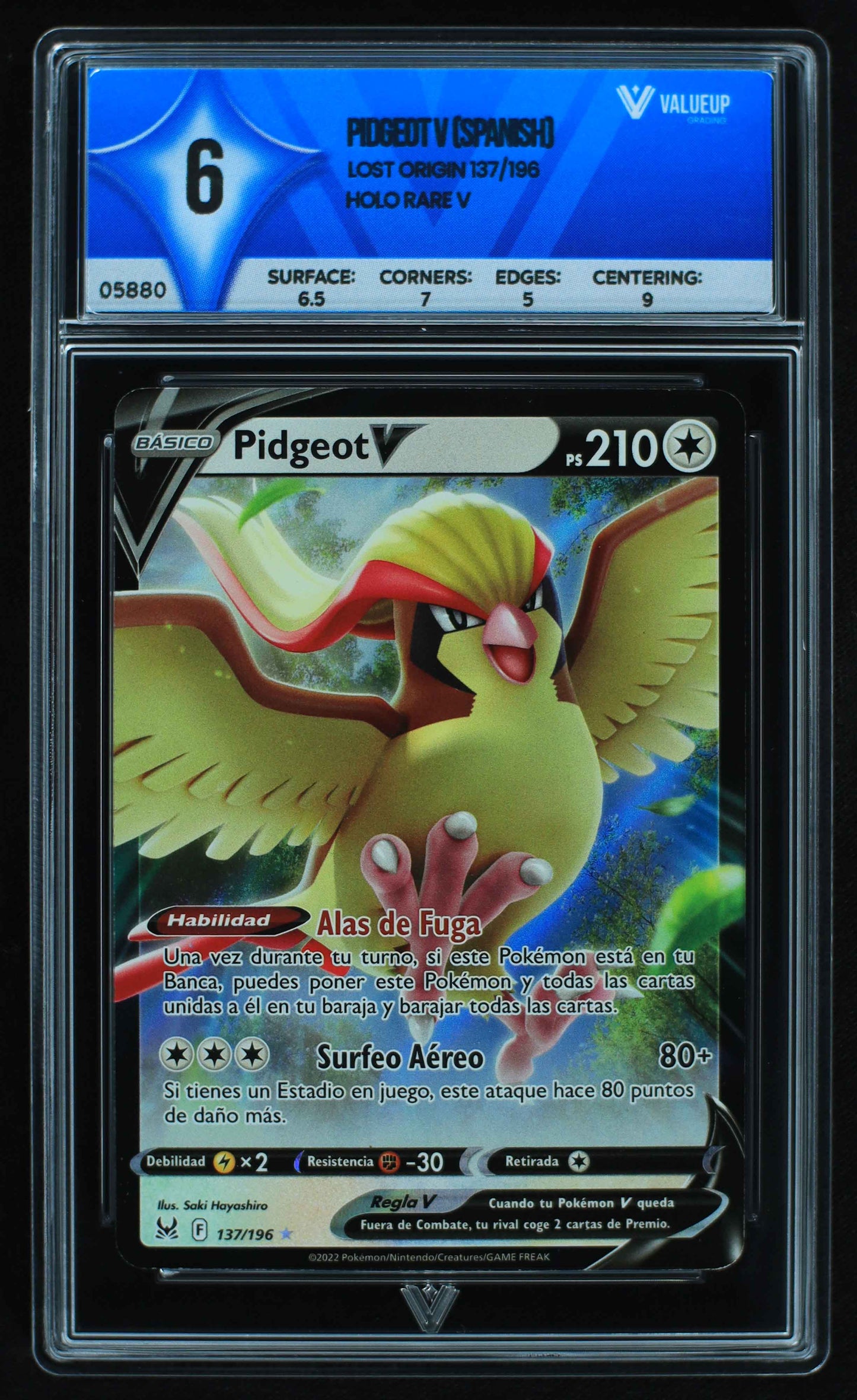 05880 PIDGEOT V (SPANISH) - ValueUp