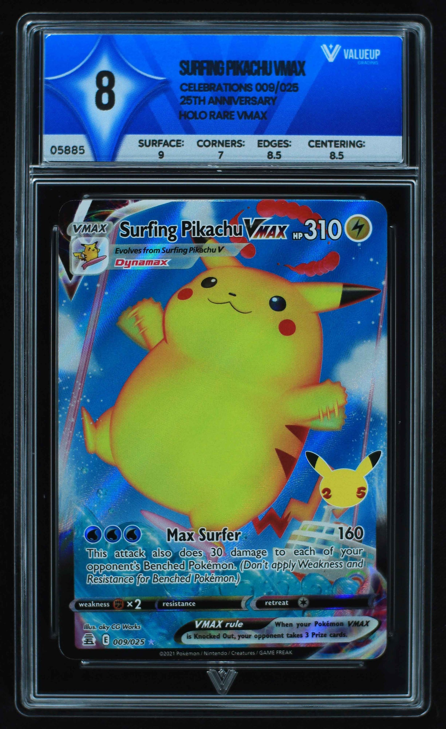 05885 SURFING PIKACHU VMAX - ValueUp