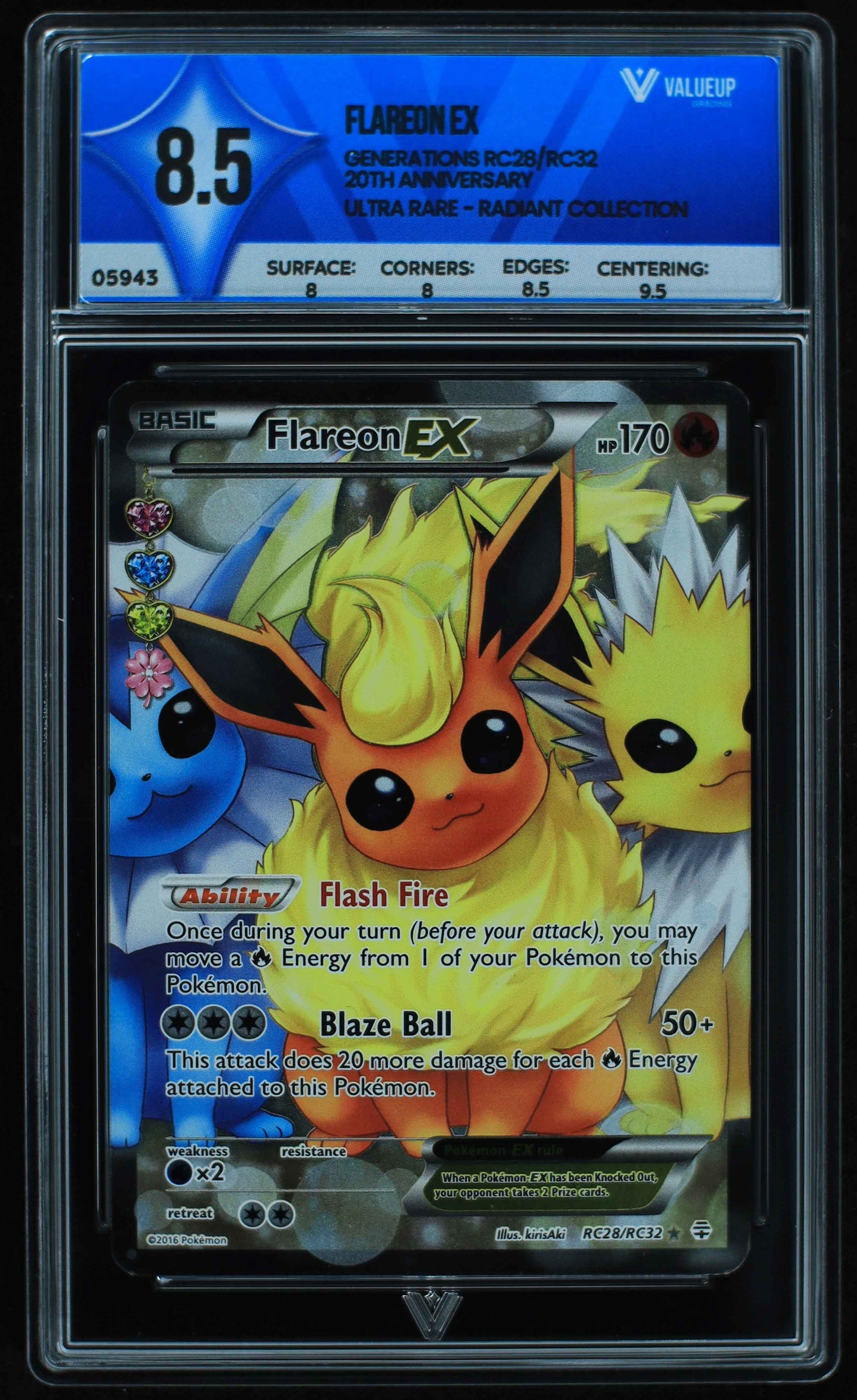 05943 FLAREON EX - ValueUp