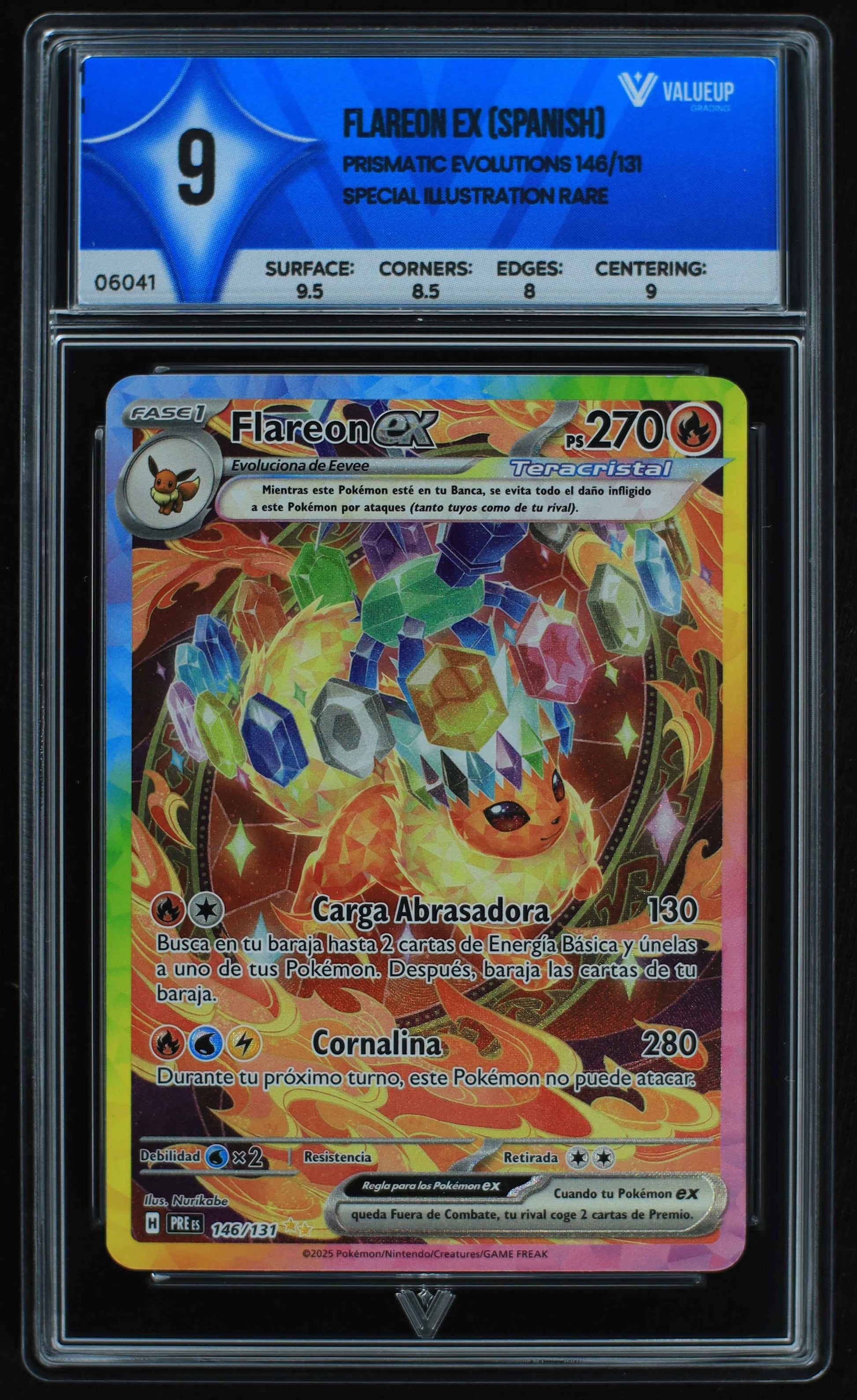 06041 FLAREON EX (SPANISH) - ValueUp