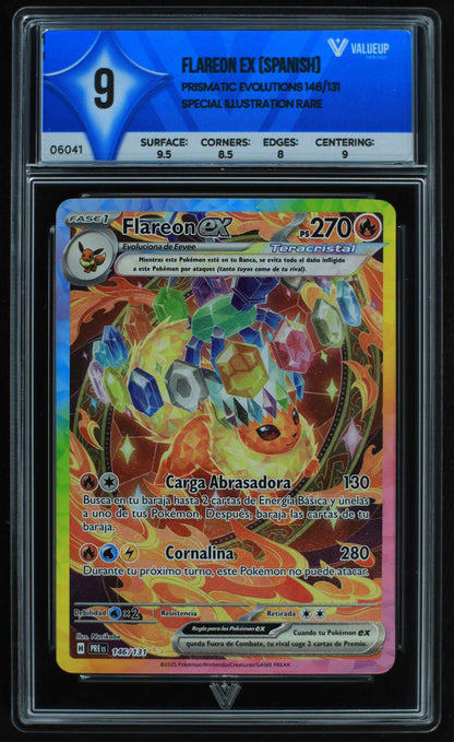 06041 FLAREON EX (SPANISH) - ValueUp