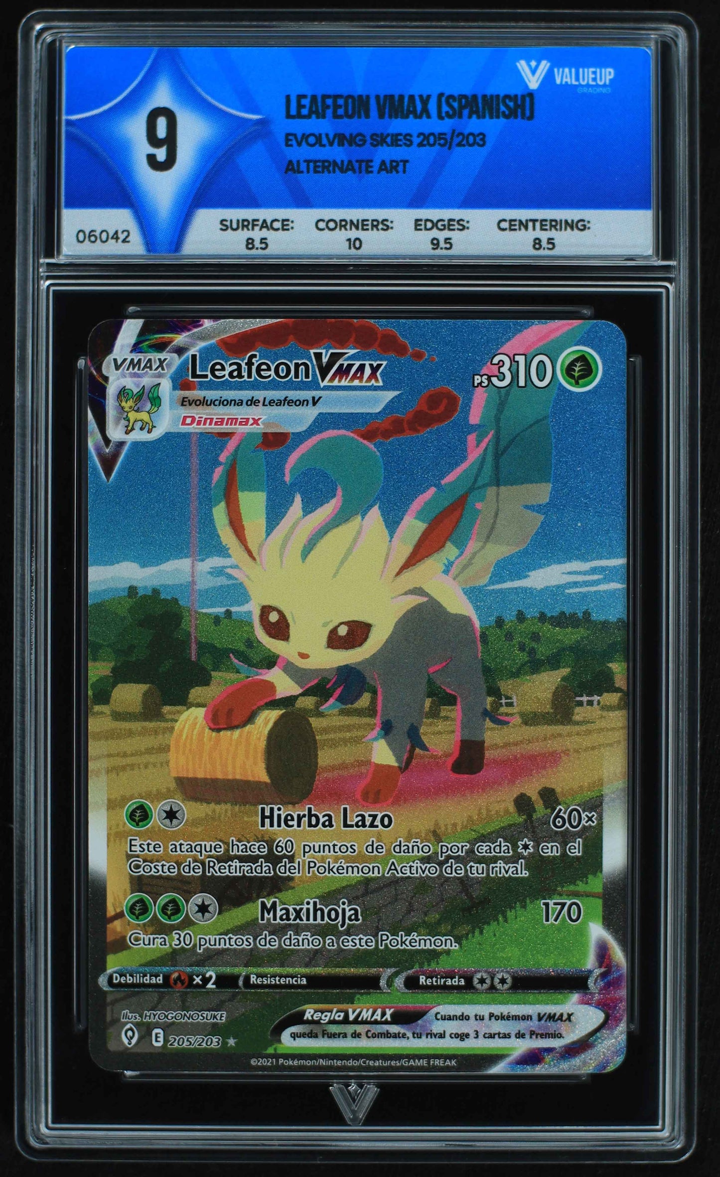 06042 LEAFEON VMAX (SPANISH) - ValueUp