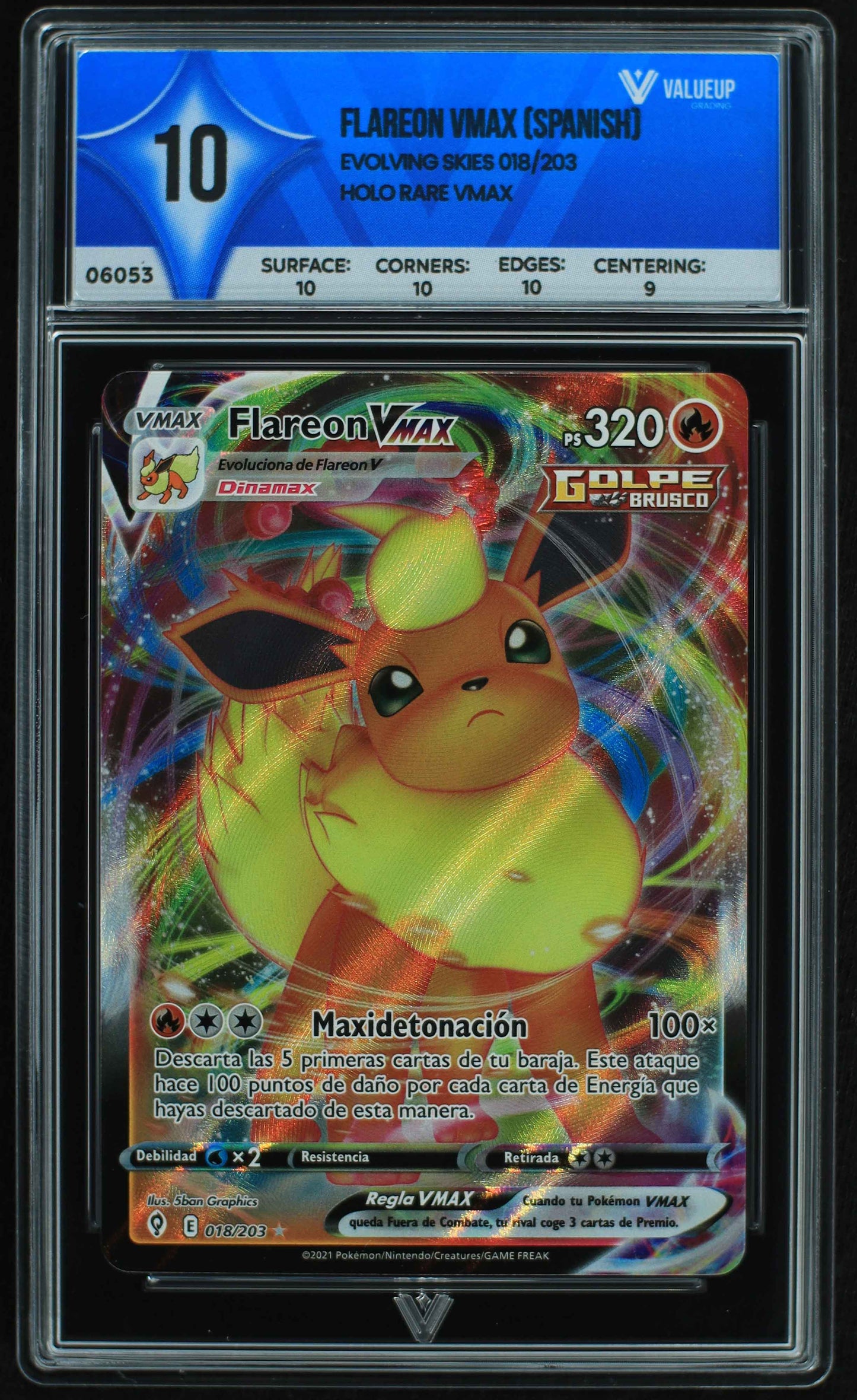 06053 FLAREON VMAX (SPANISH) - ValueUp