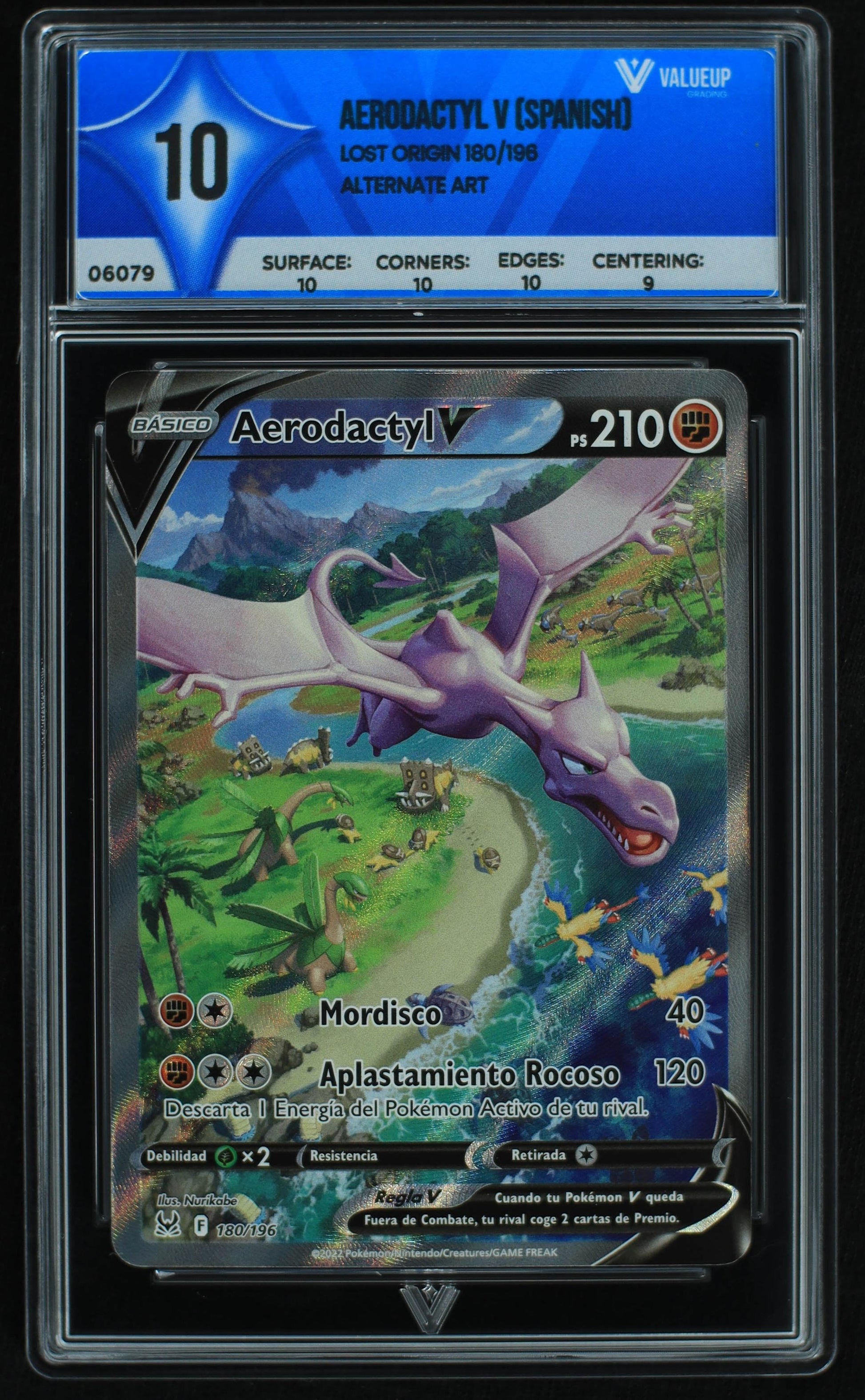 06079 AERODACTYL V (SPANISH) - ValueUp