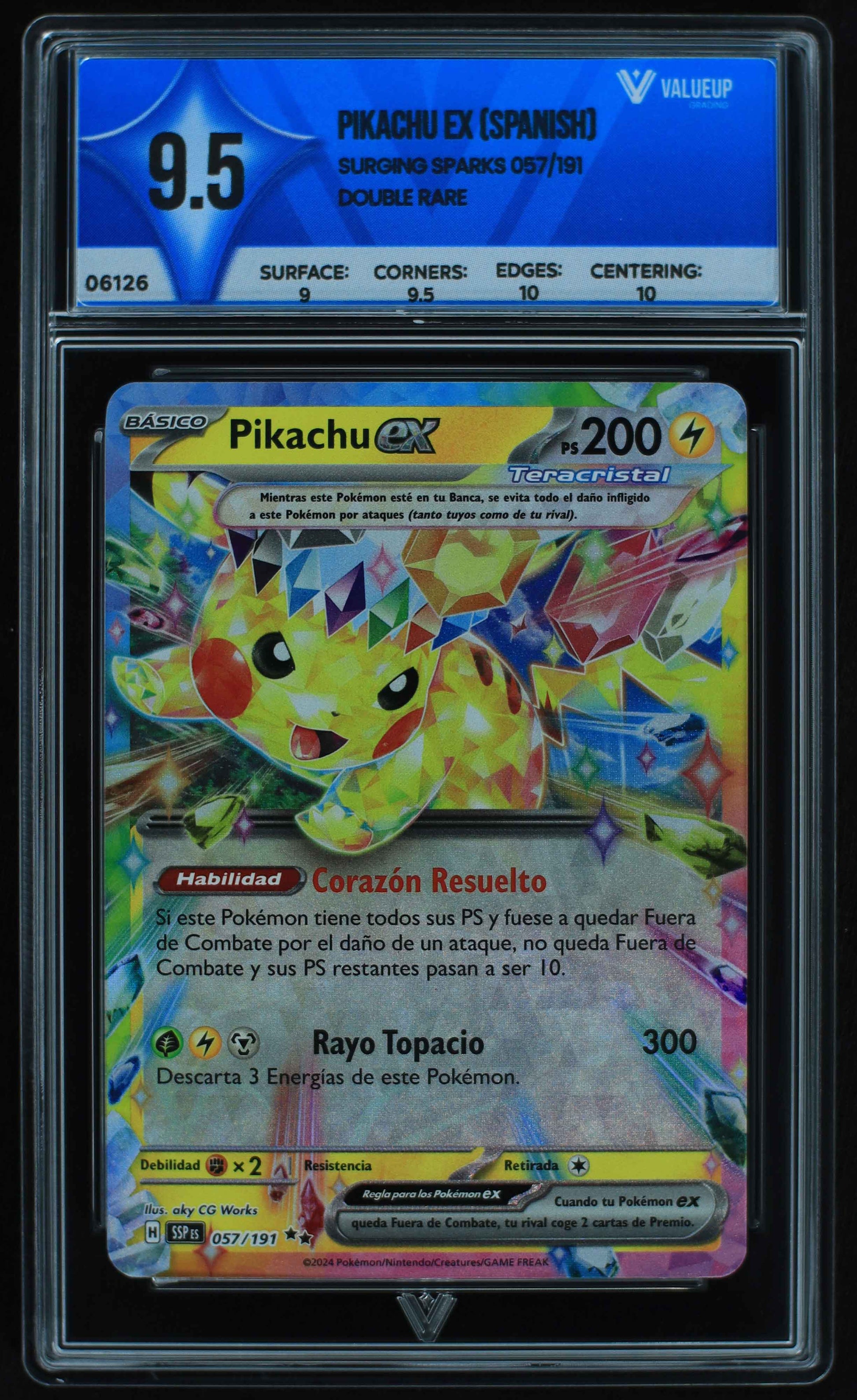 06126 PIKACHU EX (SPANISH) - ValueUp