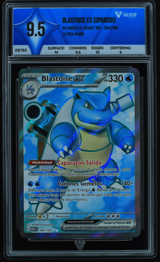 06150 BLASTOISE EX (SPANISH) Grading Card