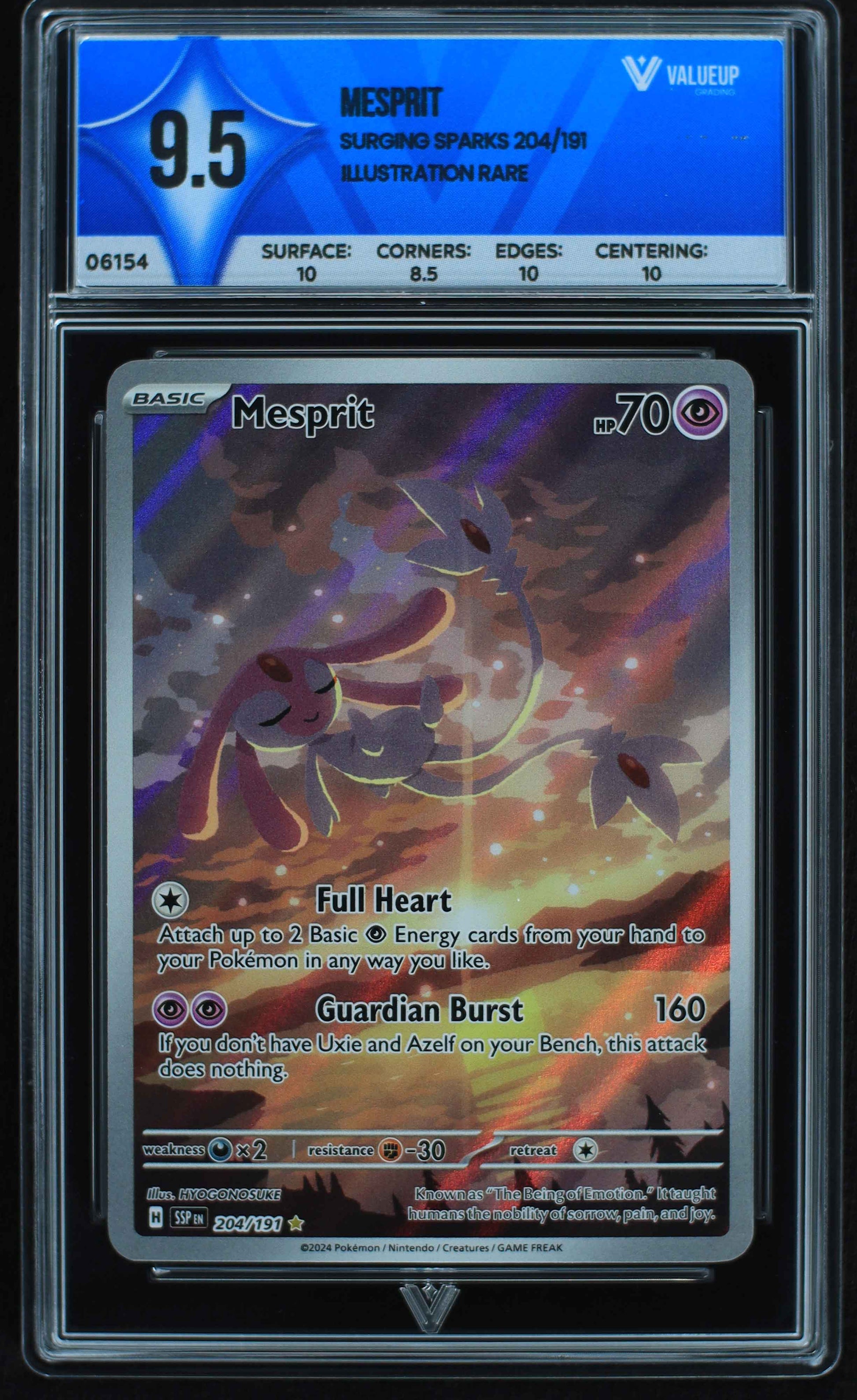 06154 MESPRIT Grading Card