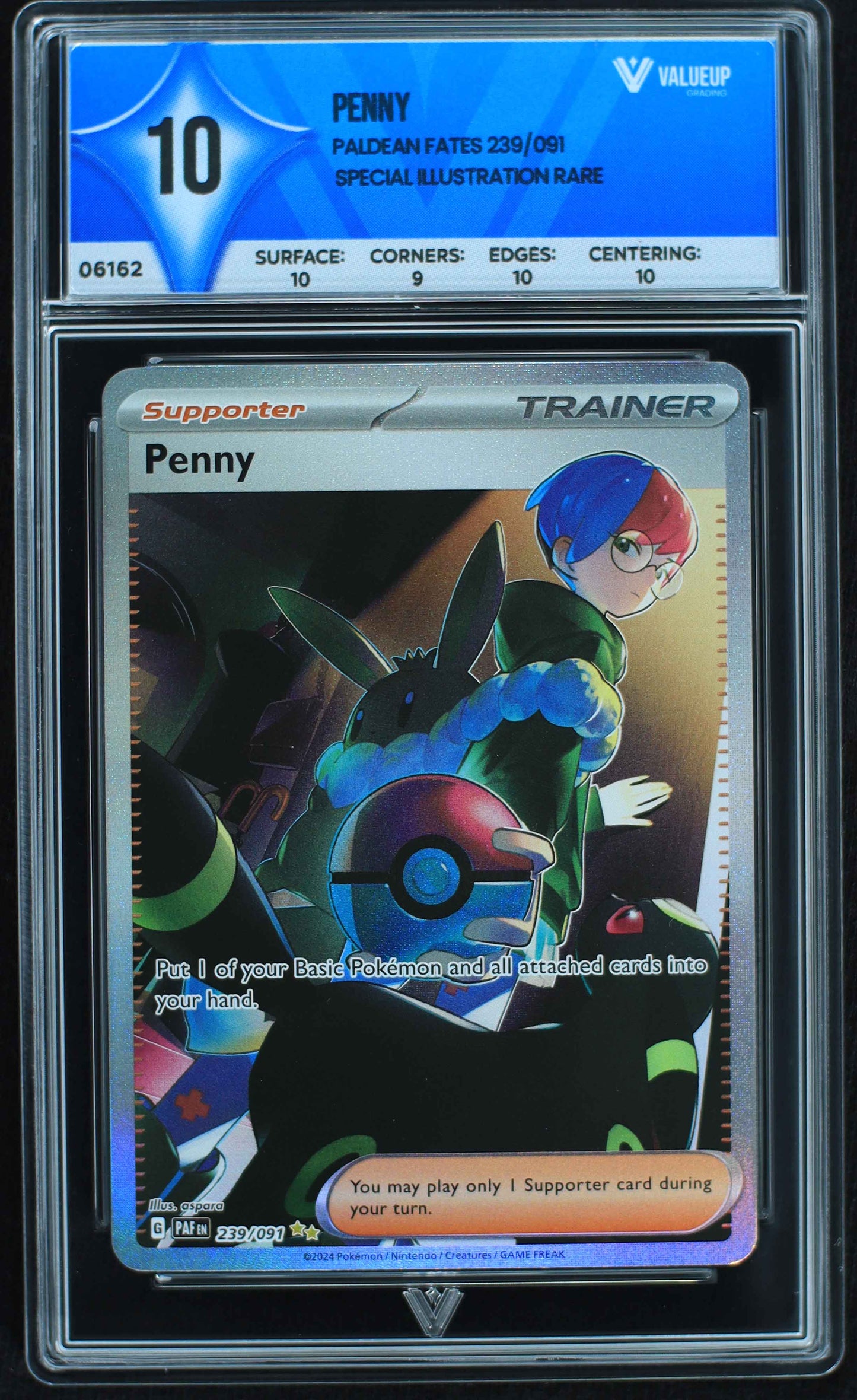 06162 PENNY Grading Card