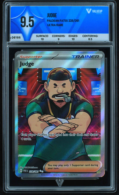 06166 JUDGE Grading Card