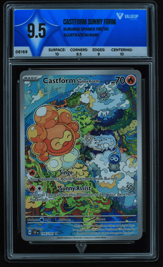 06169 CASTFORM SUNNY FORM Grading Card