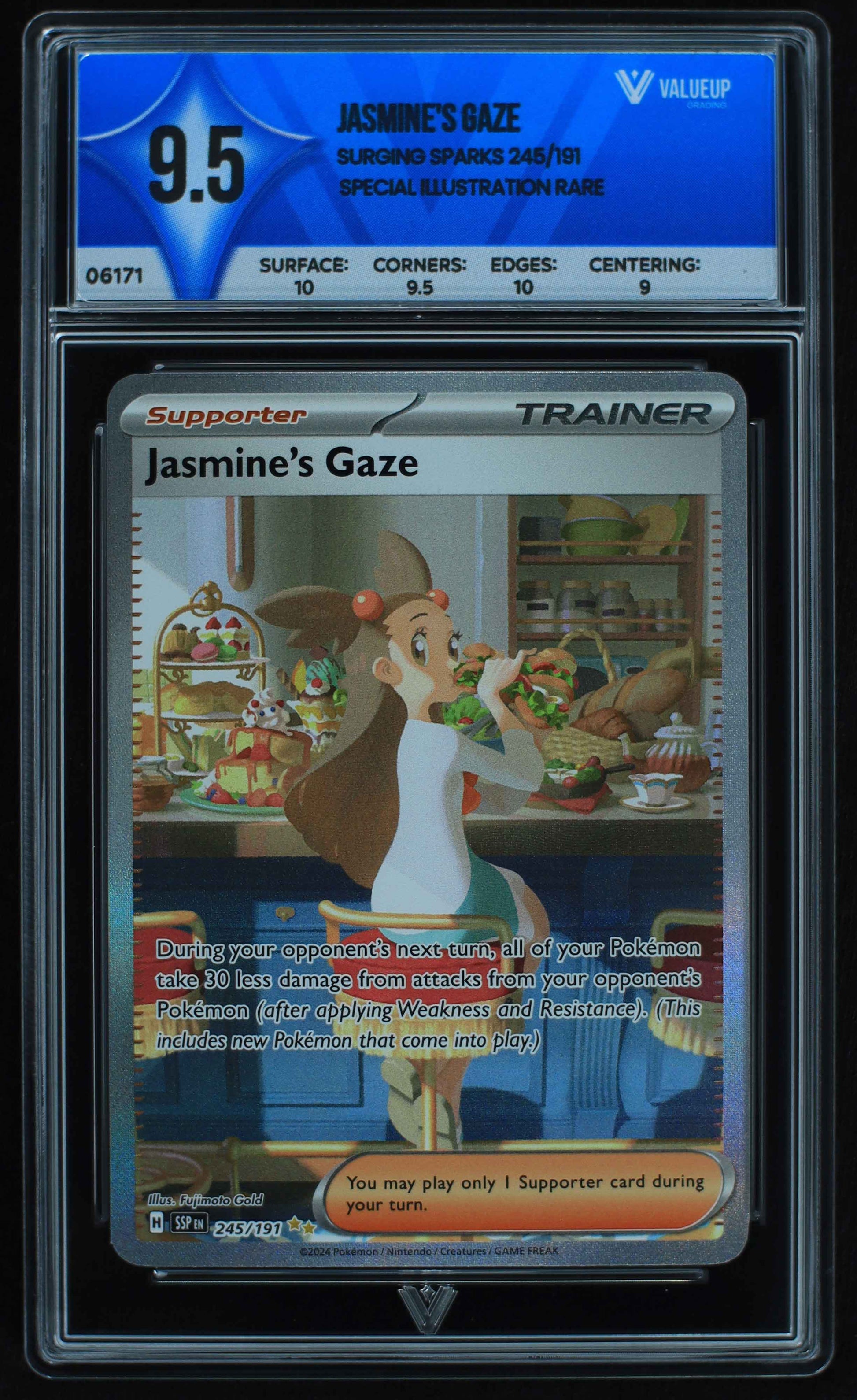 06171 JASMINE'S GAZE Grading Card