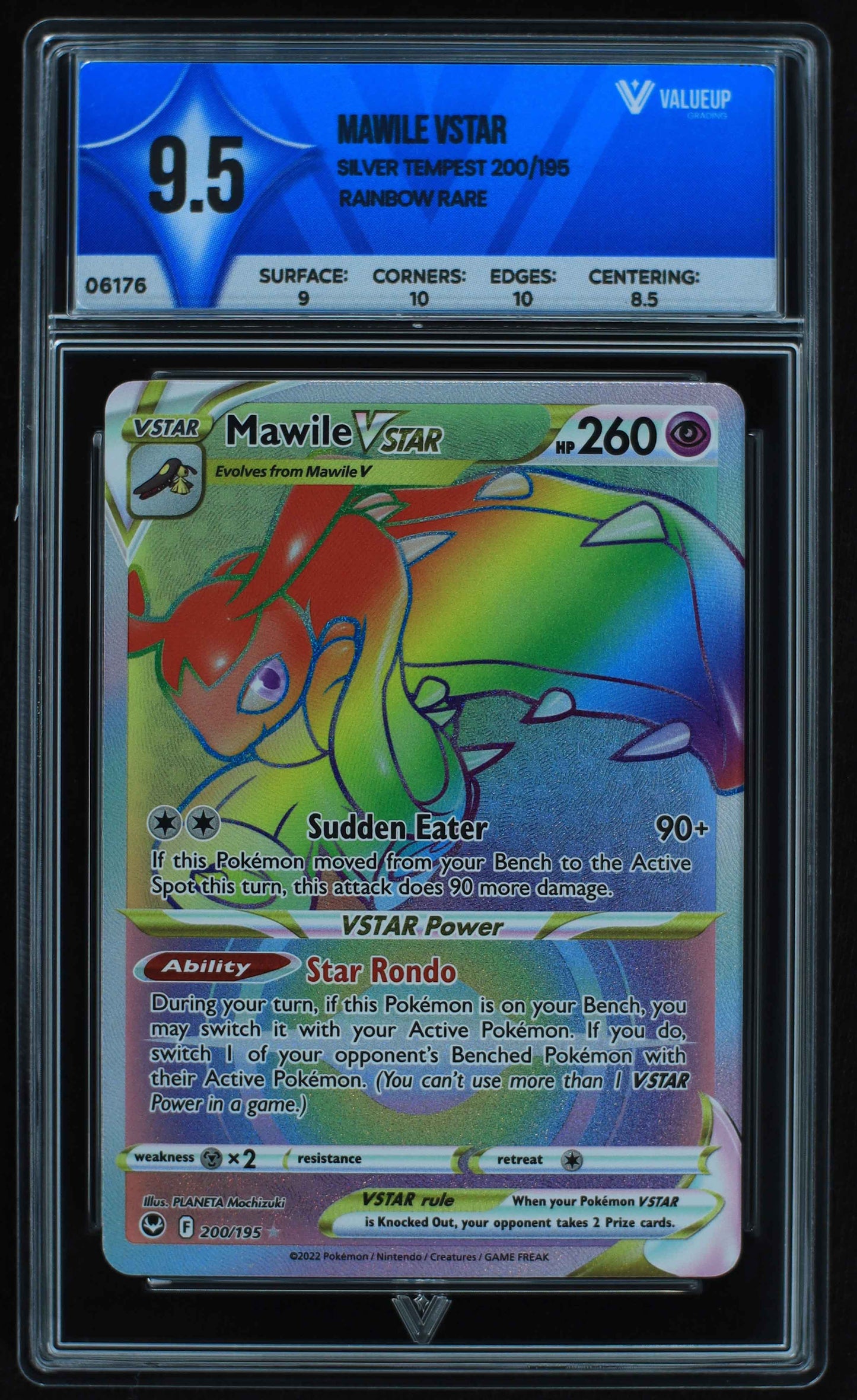 06176 MAWILE VSTAR Grading Card