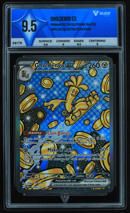 06178 GHOLDENGO EX Grading Card