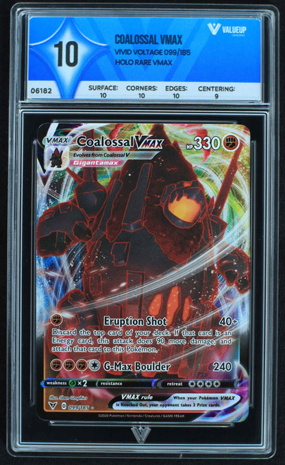 06182 COALOSSAL VMAX Grading Card