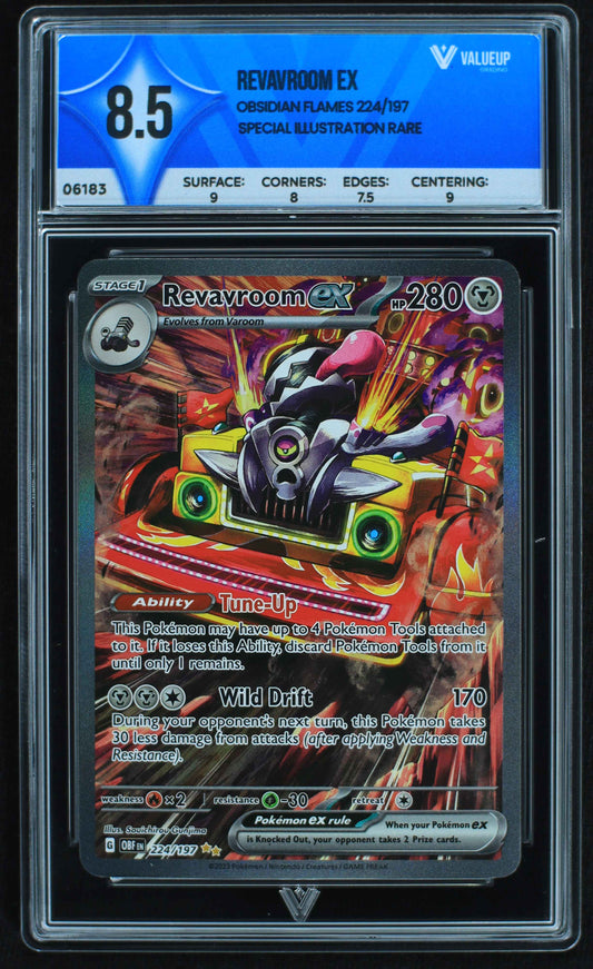 06183 REVAVROOM EX Grading Card