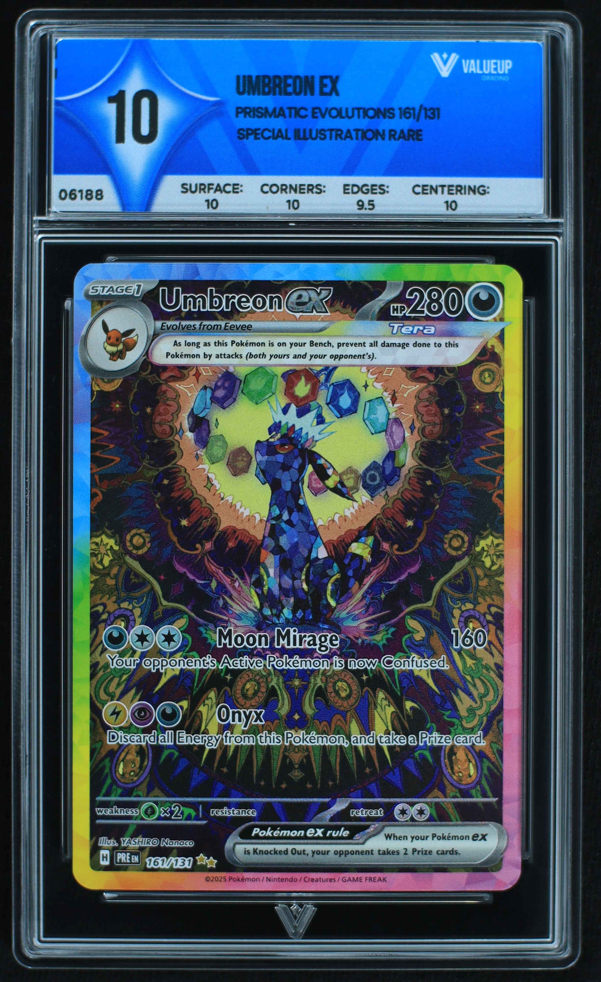 06188 UMBREON EX Grading Card