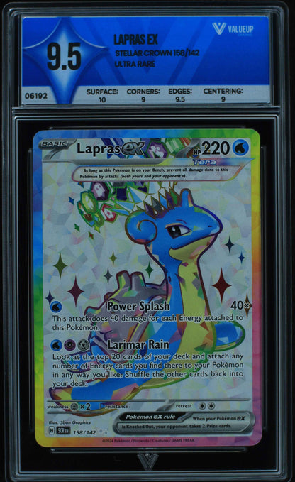 06192 LAPRAS EX Grading Card