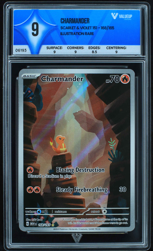 06193 CHARMANDER Grading Card