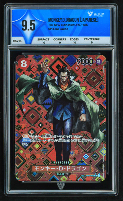 06214 MONKEY.D.DRAGON (JAPANESE) Grading Card