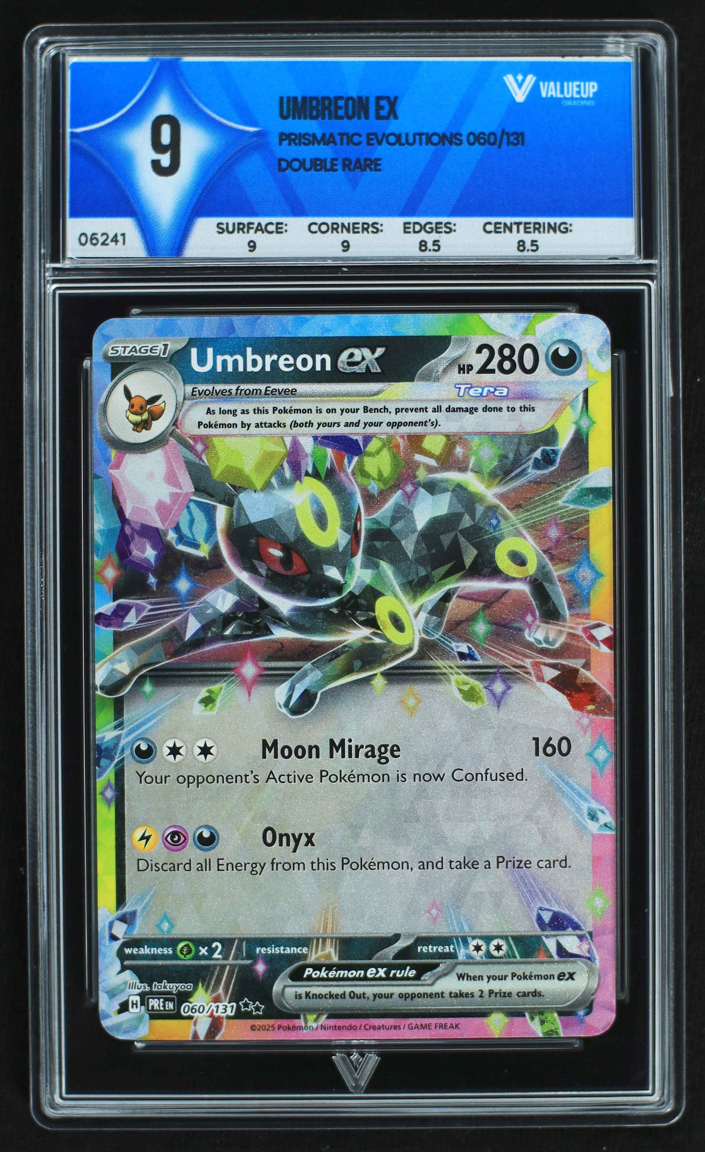 06241 UMBREON EX Grading Card