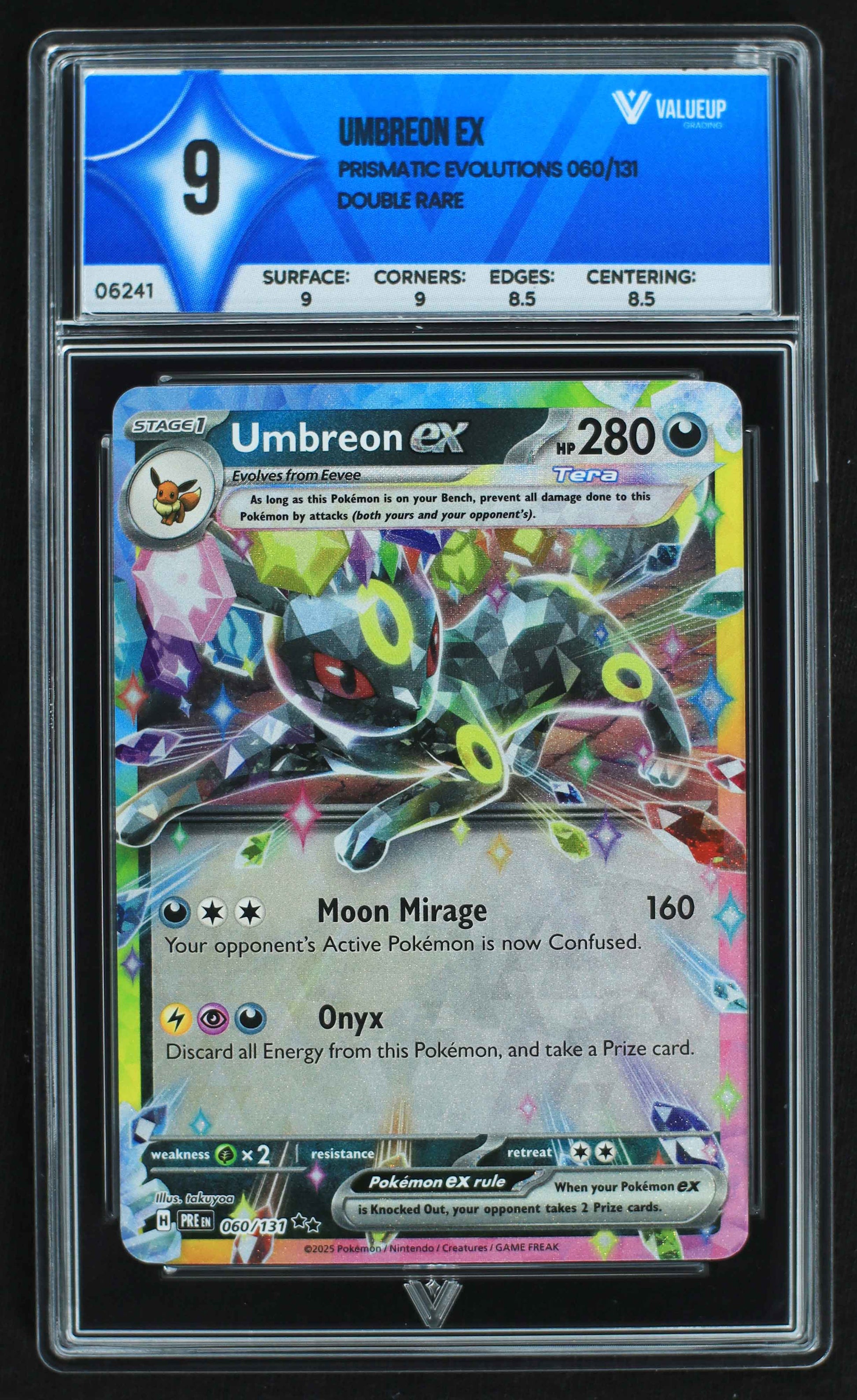 06241 UMBREON EX Grading Card