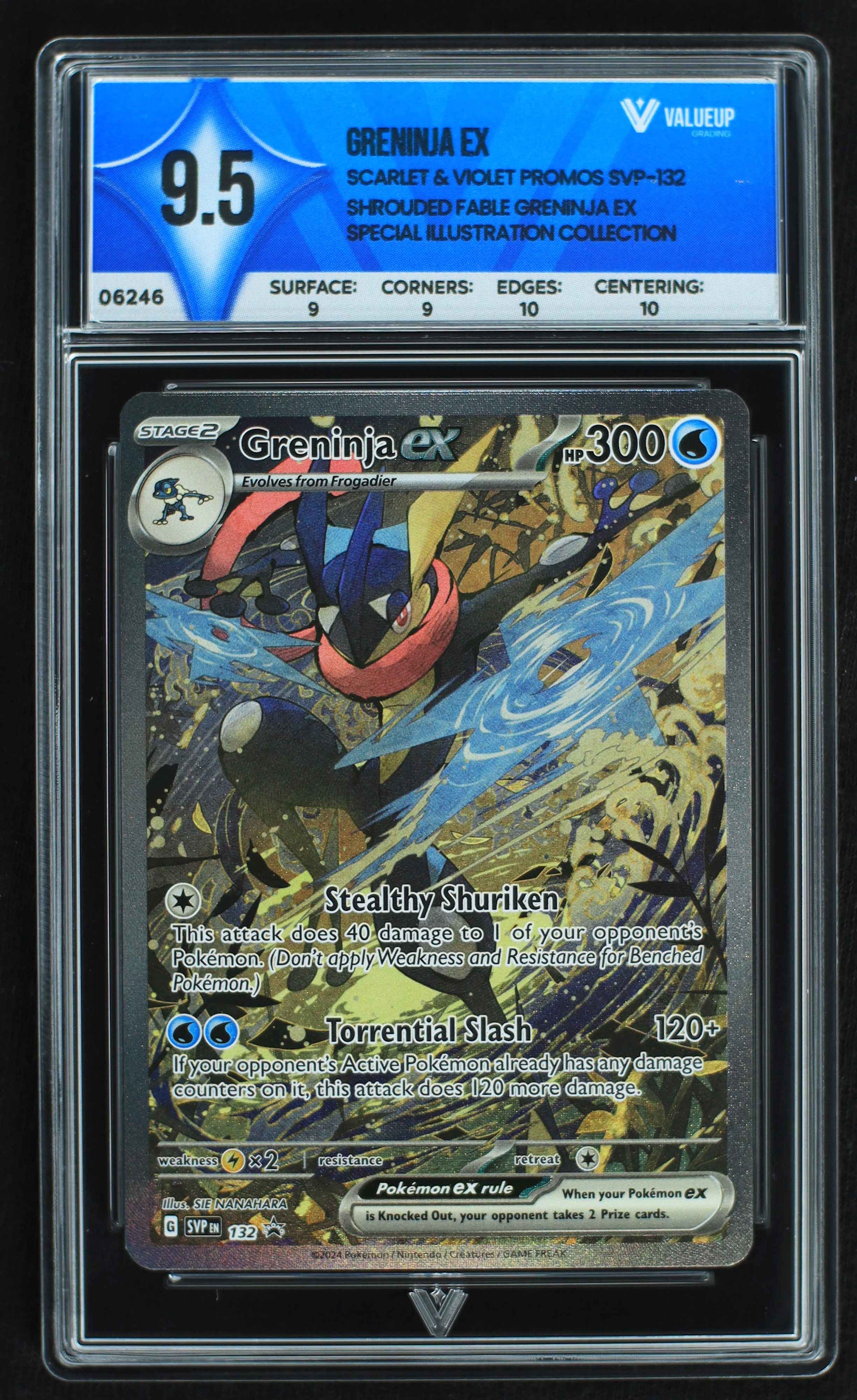 06246 GRENINJA EX Grading Card