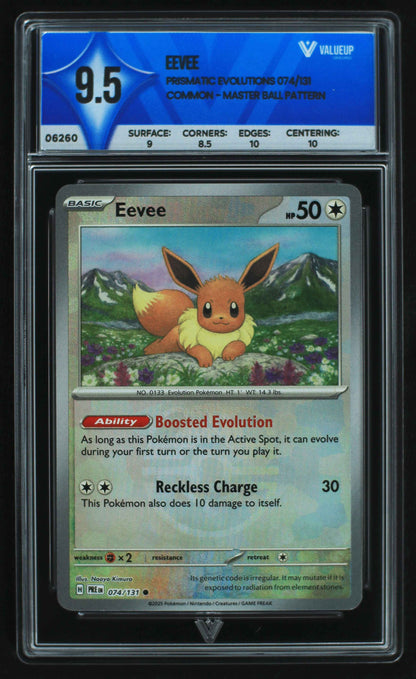 06260 EEVEE Grading Card
