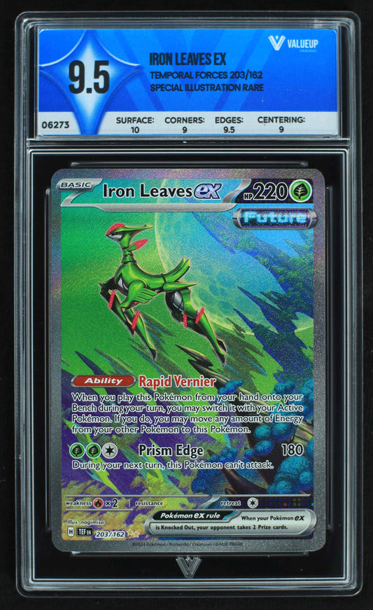06273 IRON LEAVES EX Grading Card