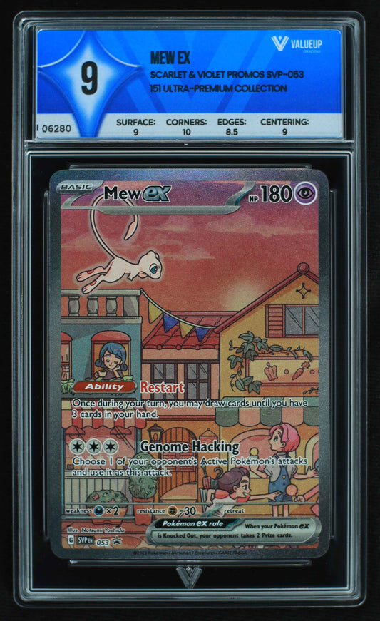 06280 MEW EX Grading Card