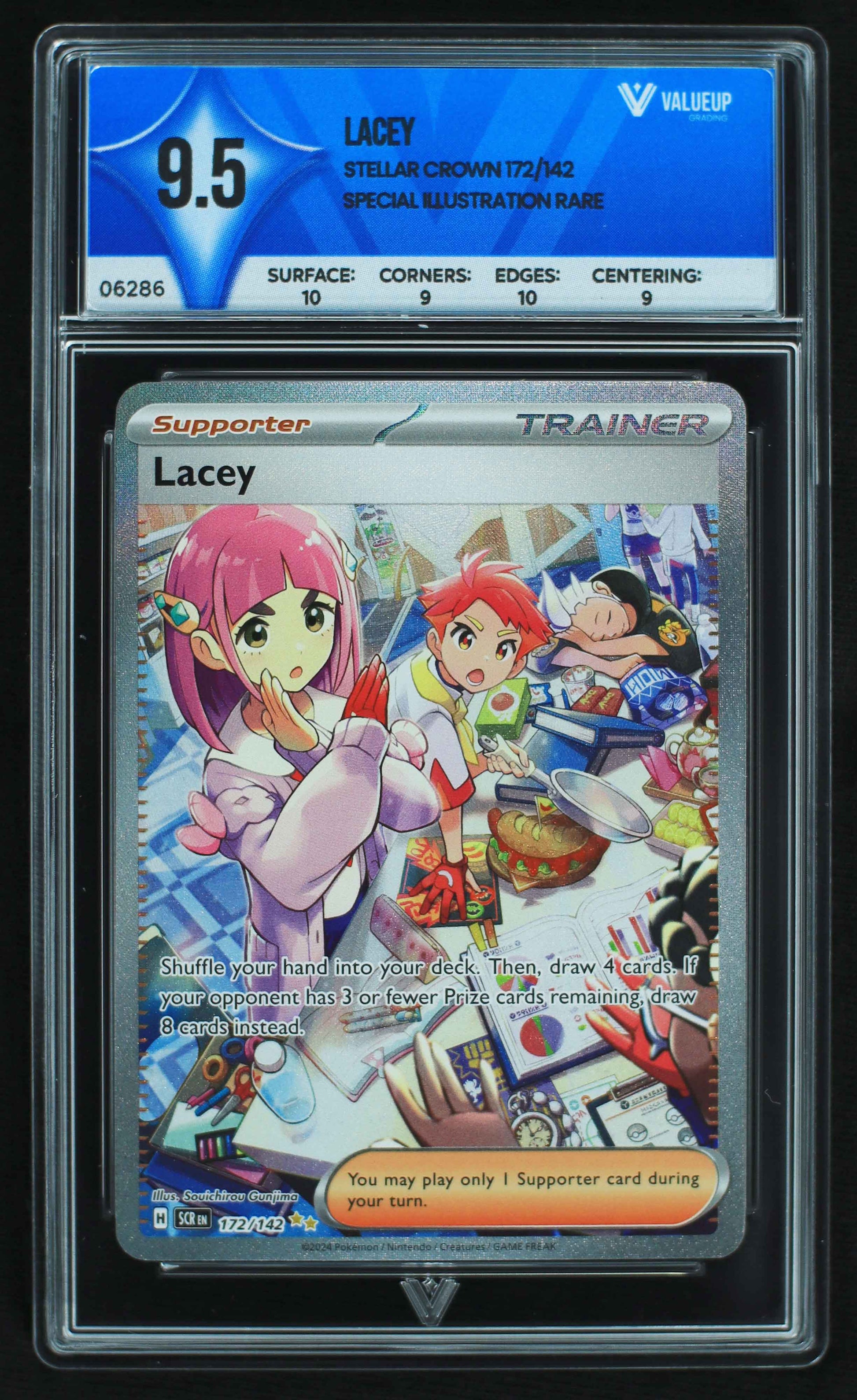06286 LACEY Grading Card