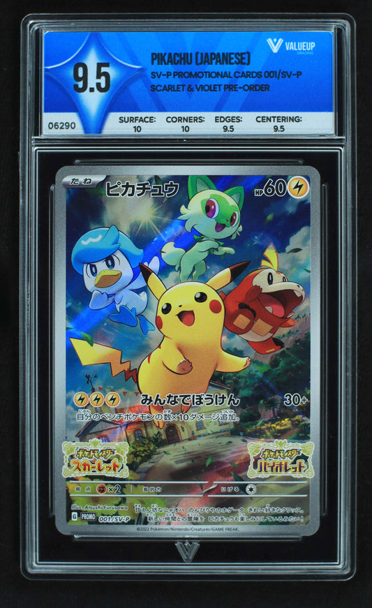 06290 PIKACHU (JAPANESE) Grading Card