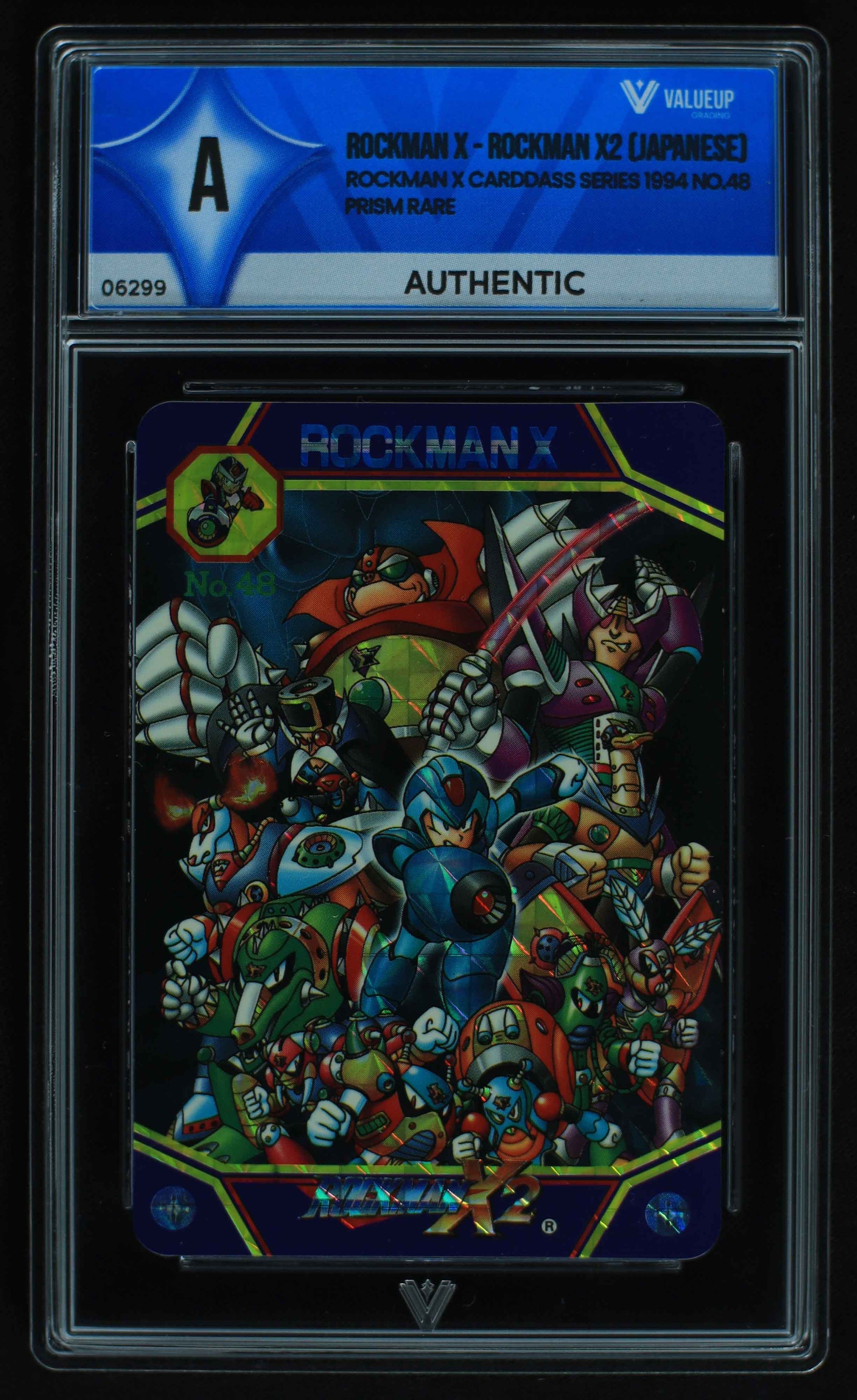 06299 ROCKMAN X - ROCKMAN X2 (JAPANESE) Grading Card