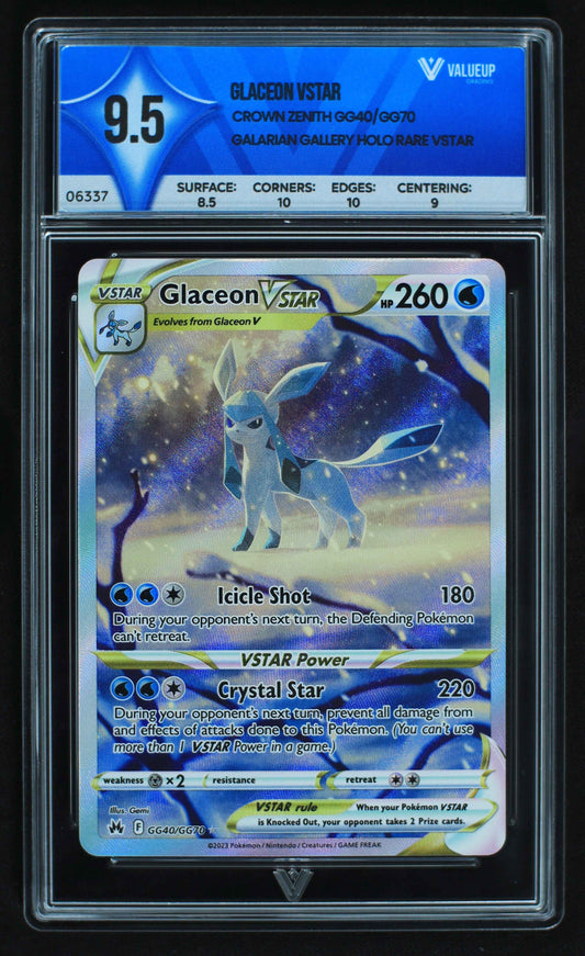 06337 GLACEON VSTAR Grading Card